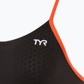 Dámské jednodílné plavky TYR Hexa Cutoutfit black/orange 2