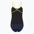 Dámské jednodílné plavky TYR Hexa Cutoutfit navy/gold 2