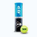 Sada tenisových míčků 4 ks. Dunlop Atp 4B žlutá 601314
