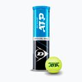 Sada tenisových míčků 4 ks. Dunlop Atp 4B žlutá 601314 2