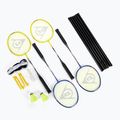 Dunlop Nitro-Star SSX 1.0 4 Player badmintonový set modrá/žlutá 13015340