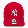 Kšiltovka 47 Brand MLB New York Yankees CLEAN UP red 2