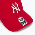 Kšiltovka 47 Brand MLB New York Yankees CLEAN UP red 3
