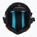 Dětská  lyžařská helma  Bollé Quiz Visor Jr black/blue matte/orange gun 5