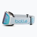 Lyžařské brýle  Bollé Nevada Small white metalic blue matte/azure 4