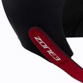 Neoprenová Plavecká čepice ZONE3 Neoprene Swim black/red 4