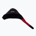 Neoprenová Plavecká čepice ZONE3 Neoprene Swim black/red 5