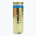 Míčky na padel  HEAD Padel Pro S+ 3 ks yellow