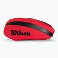 Tenisová taška Wilson Rf Dna 12Pk červená WR8006001