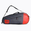 Tenisová taška Wilson Team 6Pk červená WR8009803 2
