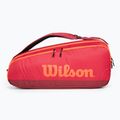 Wilson Tour 12 Pack Maroon Tenisová taška WR8011202001