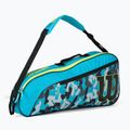 Dětská tenisová taška Wilson Junior Racketbag modrá WR8017801001