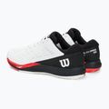 Pánské  tenisové boty  Wilson Rush Pro Ace white/red/poppy red 3