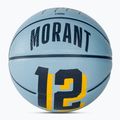 Dětský basketbalový míč   Wilson NBA Player Icon Mini Morant blue velikost 3