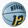 Dětský basketbalový míč   Wilson NBA Player Icon Mini Morant blue velikost 3 2