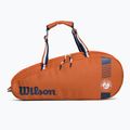 Tenisová taška Wilson Roland Garros Team 6 Pk hnědá WR8026201001