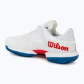 Pánské  tenisové boty  Wilson Kaos Swift 1.5 Clay white/deja vu blue/wilson red 3