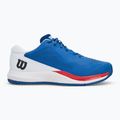 Pánské tenisové boty  Wilson Rush Pro Ace Clay deja vu blue/ white/ infrared 2