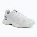 Dětské tenisové boty  Wilson Rush Pro Ace L Jr white/bay/skip blue