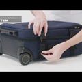 Cestovní kufr  Samsonite Securipack 39 l black steel 14