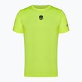 Pánské tenisové tričko HYDROGEN Basic Tech Tee fluorescenčně žluté barvy 4
