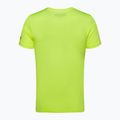 Pánské tenisové tričko HYDROGEN Basic Tech Tee fluorescenčně žluté barvy 5