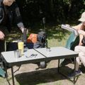 Turistická židle / lehátko KADVA CAMPchair 2.0 zelené 14