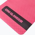 Tréninková podložka Gym Glamour 4 mm růžova 363 3