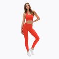 Fitness podprsenka Gym Glamour push up oranžová 372 2