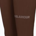 Dámské legíny Gym Glamour push up chocolate brown 370 3