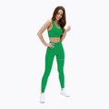 Fitness podprsenka Gym Glamour push up zelená 376 2