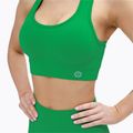 Fitness podprsenka Gym Glamour push up zelená 376 4
