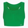 Fitness podprsenka Gym Glamour push up zelená 376 5