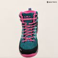 Juniorské trekové boty CMP Rigel Mid lake / pink fluo 15