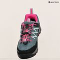Dětské trekové boty CMP Rigel Low Wp mineral green / purple fluo 15