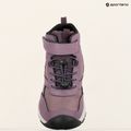 Dětské turistické boty KEEN Skua Mid WP black plum/plum perfect 16