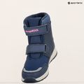Juniorské sněhule  KangaROOS K-MJ Edison EV RTX SL dk navy / daisy pink 17