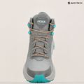 Pánské turistické boty  HOKA Trail Code GTX galactic grey/electric aqua 15
