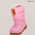 Dětské sněhule  Crocs Classic Neo Puff Boot Toddler pink tweed/gum 9