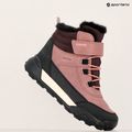 Juniorské sněhule Geox Trekkyup ABX dark pink 17
