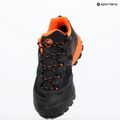 Pánské trekové boty Mammut Ducan II Low GTX black/ dark tangerine 9