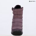 Juniorské sněhule KEEN Puffrider WP black plum/daiquiri green 9