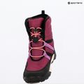 Juniorské sněhule Geox Trekkyup ABX dark raspberry/black 9