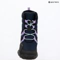 Juniorské sněhule Geox Trekkyup ABX navy/purple 9
