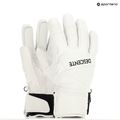 Pánské lyžařské rukavice Descente 5 Finger Leather white 7