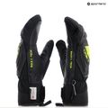 Pánské lyžařské rukavice  LEKI WCR C-Tech 3D Mitt black/ ice lemon 9