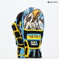 Lyžařské rukavice Level Worldcup CF Mitt yellow/blue 3