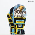 Lyžařské rukavice Level Worldcup CF Mitt yellow/blue 8
