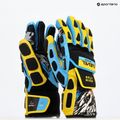 Lyžařské rukavice Level Worldcup CF yellow/blue 8