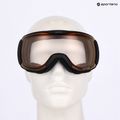 Lyžařské brýle  UVEX Downhill 2100 V black matt/mirror red clear 7